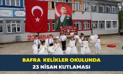 Bafra  Kelikler okulunda  23 Nisan kutlaması