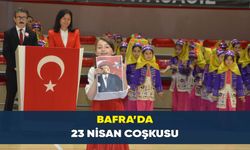 Bafra’da 23 Nisan coşkusu