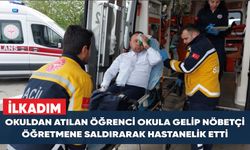 Samsun'da okulda öğretmene darp