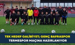 Tek Hedef Galibiyet; Genç Bafraspor Termespor maçına hazırlanıyor