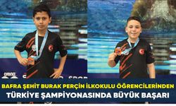Bafra Şehit Burak Perçin İlkokulu Öğrencilerinden Türkiye Şampiyonasında Büyük Başarı