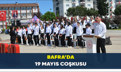 Bafra’da 19 Mayıs coşkusu