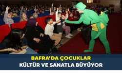 Bafra’da Çocuklar Kültür ve Sanatla Büyüyor