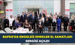 Bafra’da Engelsiz Emekler El Sanatları Sergisi Açıldı