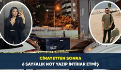 Cinayetten sonra 6 sayfalık not yazıp intihar etmiş