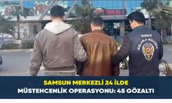 Samsun merkezli 24 ilde müstehcenlik operasyonu: 45 gözaltı