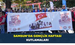 Samsun’da Gençlik Haftası kutlamaları