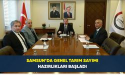 Samsun’da Genel Tarım Sayımı hazırlıkları başladı