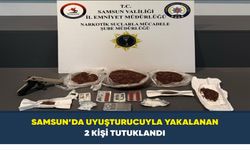 Samsun’da uyuşturucuyla yakalanan 2 kişi tutuklandı