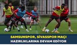 Samsunspor, Sivasspor maçı hazırlıklarına devam ediyor