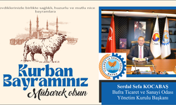 Başkan Serdal Sefa KOCABAŞ'tan; KURBAN BAYRAMI MESAJI