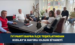 İYİ Parti Bafra İlçe Teşkilatından Kızılay’a Hayırlı Olsun Ziyareti