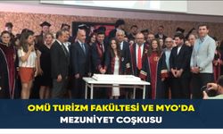 OMÜ Turizm Fakültesi ve MYO’da mezuniyet coşkusu