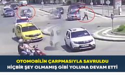 Görenleri hayrete düşüren kaza