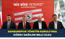 Samsunspor Yönetim Kurulu’nda görev dağılımı belli oldu