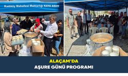 Alaçam’da Aşure Günü programı düzenlendi