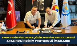 Bafra TSO ile Özel Bafra Çözüm Koleji ve Anadolu Koleji Arasında İndirim Protokolü İmzalandı