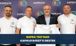 Bafra TSO’dan KapıkayaFest’e Destek