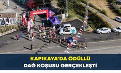 Kapıkaya’da Ödüllü Dağ Koşusu Gerçekleşti