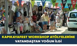 Kapıkayafest Workshop Atölyelerine Vatandaştan Yoğun İlgi