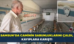 Samsun’da caminin sabunluklarını çaldı, kayıplara karıştı