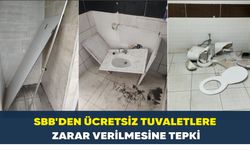 SBB'den ücretsiz tuvaletlere zarar verilmesine tepki
