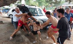 Samsun’da cankurtaran ile vatandaşın yumruk yumruğa kavgası