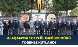 Alaçam'da 19 Eylül Gaziler Günü Töreni