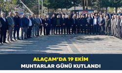ALAÇAM’DA 19 EKİM MUHTARLAR GÜNÜ KUTLANDI