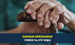 Samsun nüfusunun yüzde 14,3'ü yaşlı