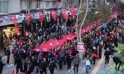 Samsun'da  'Fener Alayı ve Gençlik Haftası' yürüyüşü