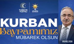 AK Parti Samsun İl Başkanlığı Kurban Bayramı Mesajı