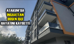 Atakum'da inşaattan düşen işçi hayatını kaybetti