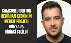 Samsunlu Doktor Bedirhan Keskin'in MedKit Projesi Dünyada Birinci Seçildi