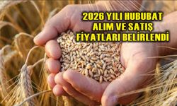 2026 YILI HUBUBAT ALIM VE SATIŞ FİYATLARI BELİRLENDİ
