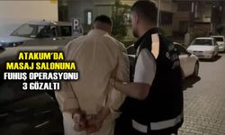 Atakum'da masaj salonuna fuhuş operasyonu: 3 gözaltı