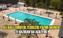 BAFRA BELEDİYESİ ALİ KALE TURİSTİK TESİSLERİ YÜZME HAVUZU 21 HAZİRAN'DA AÇILIYOR