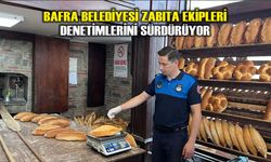 Bafra Belediyesi Zabıta Ekipleri Denetimlerini Sürdürüyor