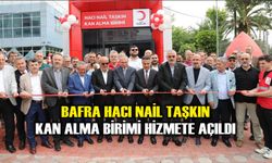Bafra Hacı Nail Taşkın Kan Alma Birimi Hizmete Açıldı