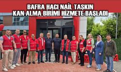 Bafra Hacı Nail Taşkın Kan Alma Birimi Hizmete Başladı