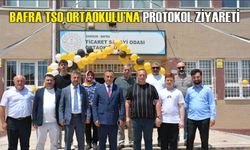 Bafra TSO Ortaokulu’na Protokol Ziyareti