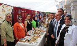 Bafra’da El Emeği Göz Nuru Eserler Sergilendi