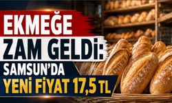 Samsun'da 210 gram ekmek 17,5 TL oldu