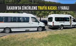 İlkadım'da zincirleme trafik kazası: 1 yaralı