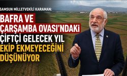 Samsun Milletvekili Karaman: Bafra ve Çarşamba Ovası'ndaki Çiftçi Gelecek Yıl Ekip Ekmeyeceğini Düşünüyor