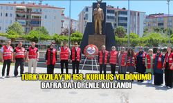 Türk Kızılay’ın 158. Kuruluş Yıldönümü Bafra’da Törenle Kutlandı