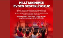 Samsun'da milli maç gösterimine YKS arası