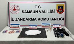 Atakum'da jandarma 1 kilo 109 gram metamfetamin ele geçirdi