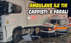 İlkadım'da ambulans ile tır çarpıştı: 6 yaralı