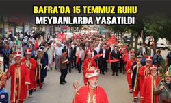 Bafra'da 15 Temmuz programında birlik ve kardeşlik vurgusu